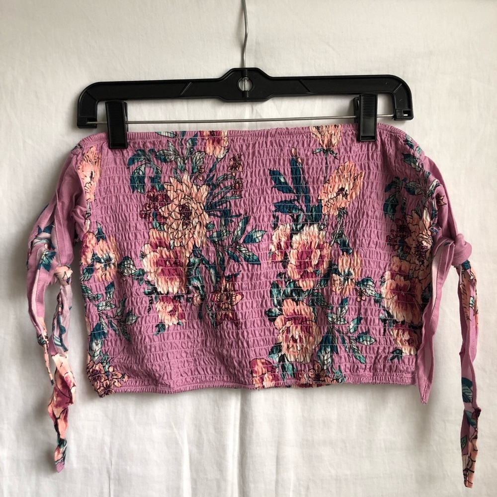 Cropped tube top